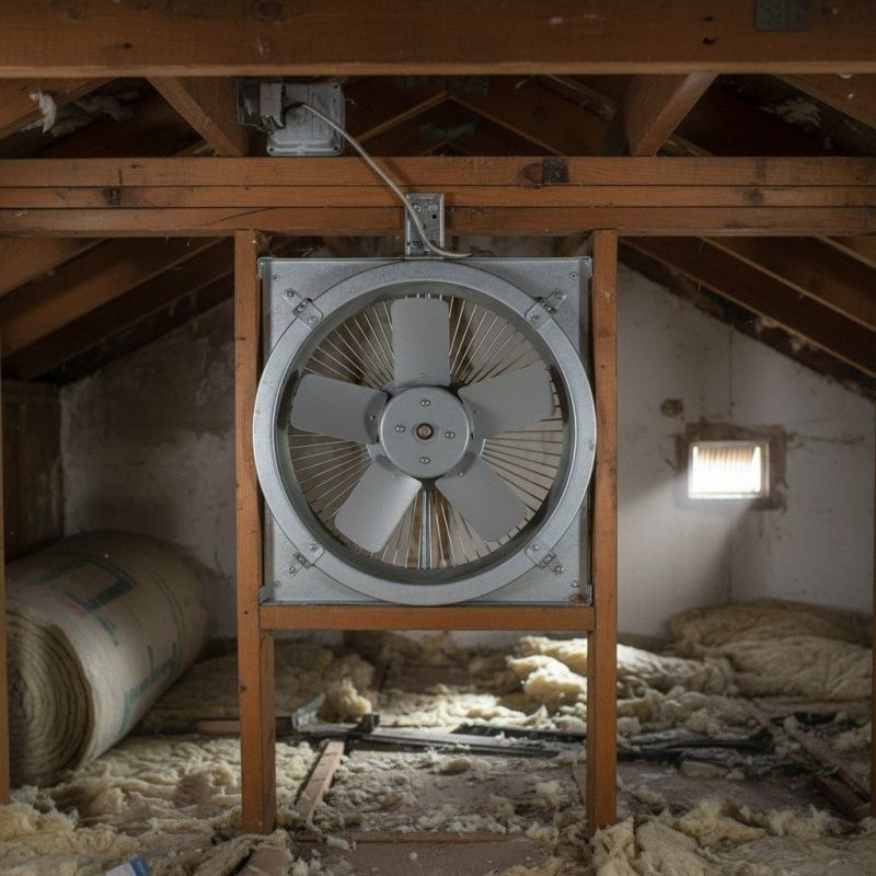 Attic Fan Installation in Orem, UT