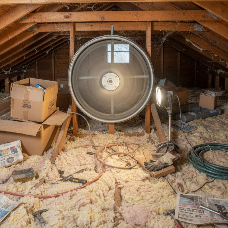 Attic Fan Motor Repair in Orem, UT
