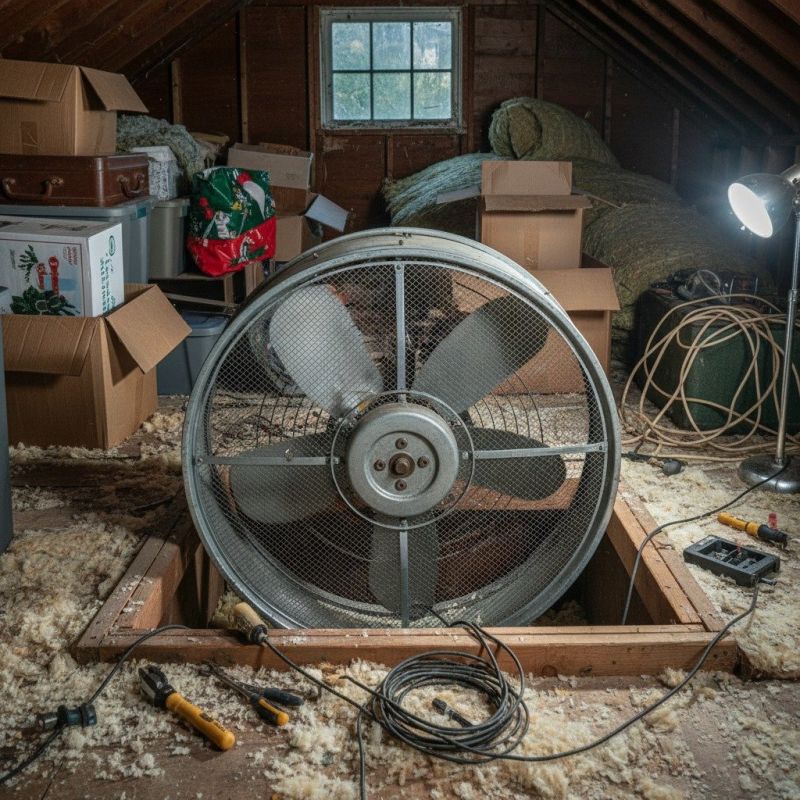 Attic Fan Repair in Alpharetta, GA