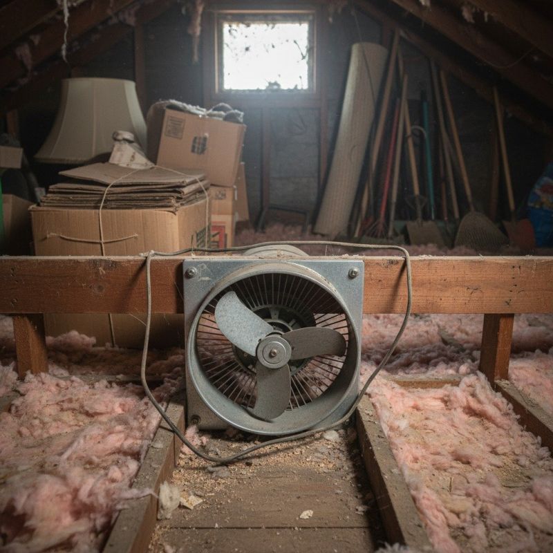 Attic Fan Replacement in Heber City, UT