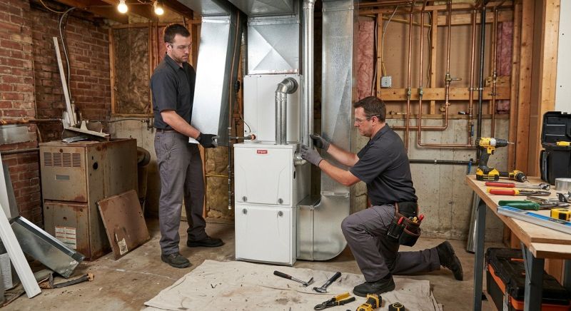 Central Heating Replacement in Kansas City, MO